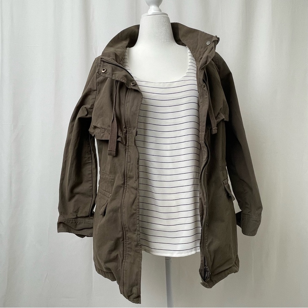BR Olive Green Women's Utility Jacket